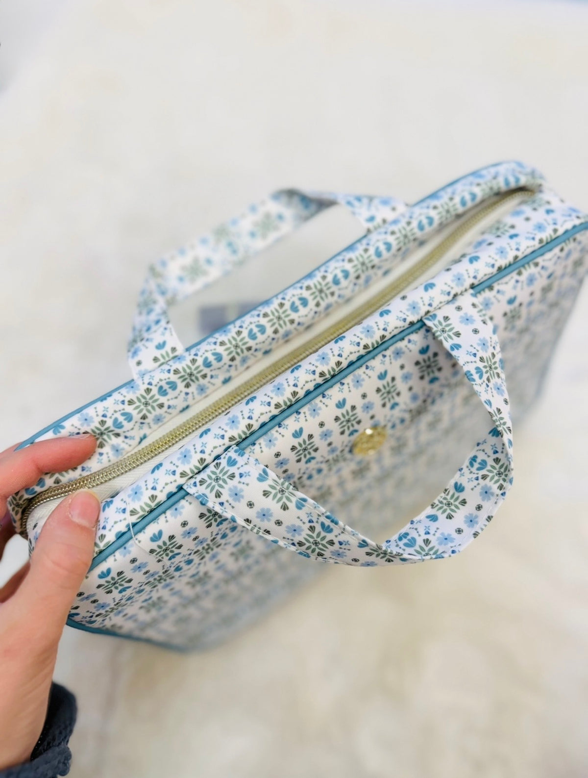 MS/ The Toiletry Cosmetic Bag/ Take Two-Blue