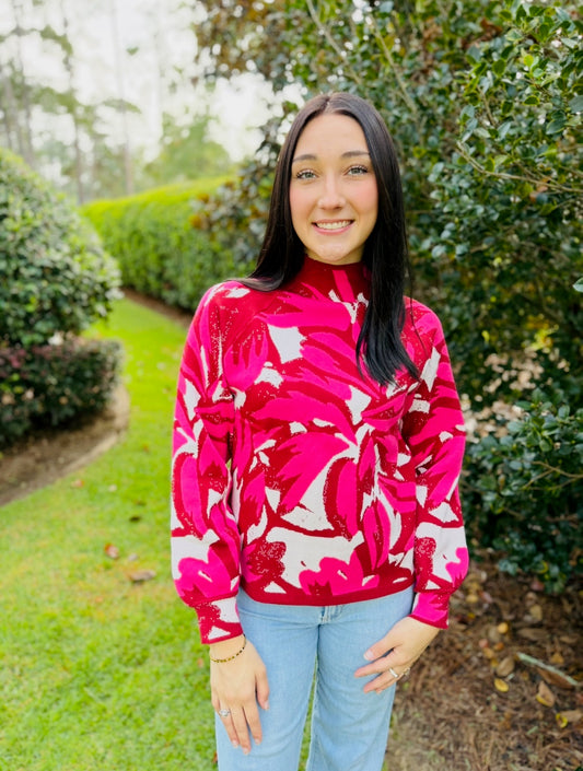 The Maggie Mock Sweater