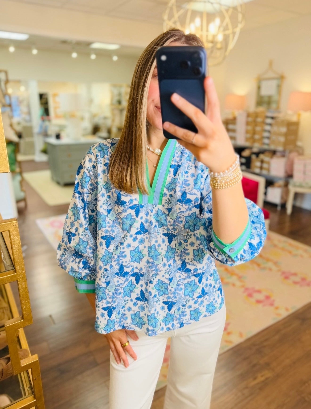 The Frelee Floral Top