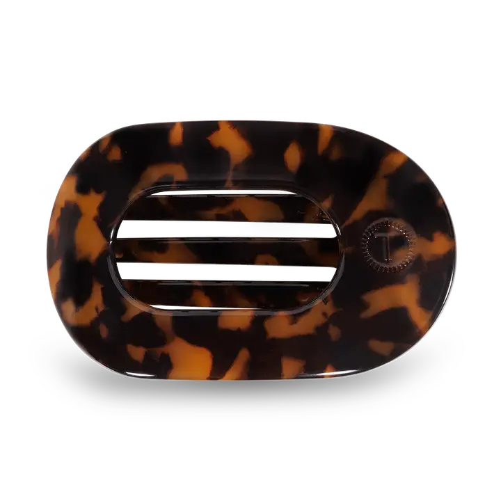 TELETIES/ Flat Round Hair Clip/ Small