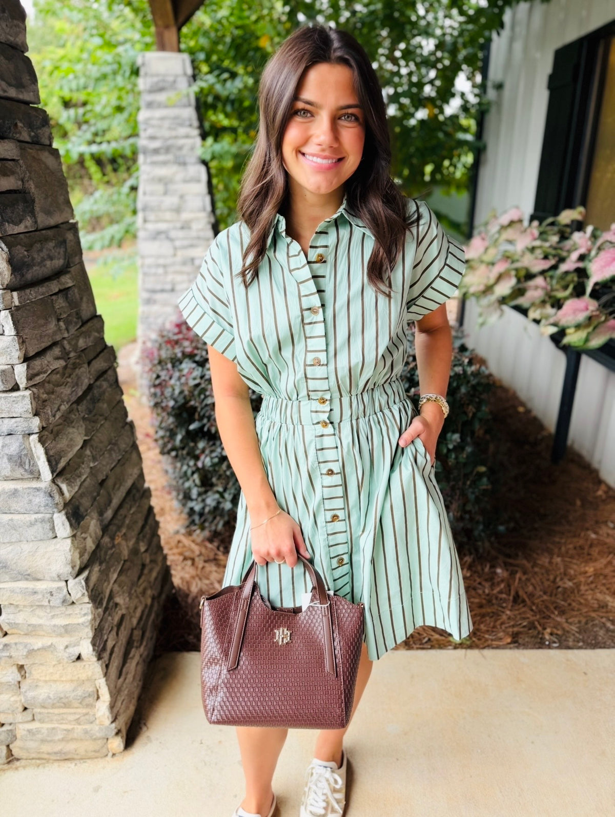 The Stella Striped Dress