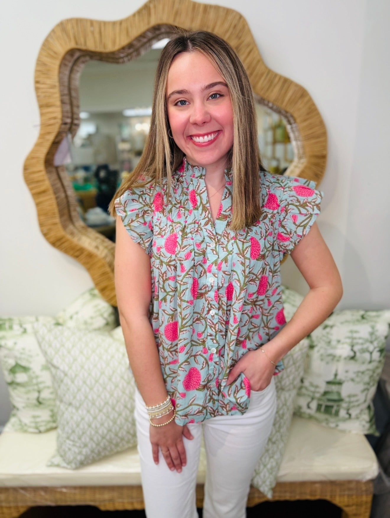 The Fallie Flutter Top
