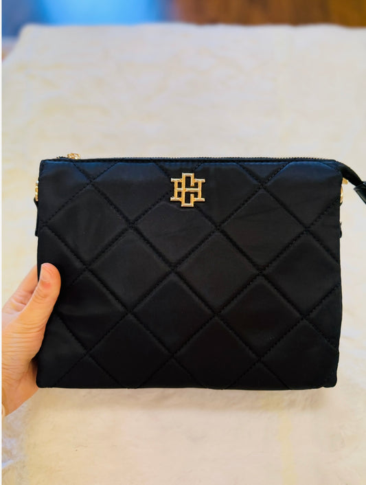 The Ariana Crossbody/ Black Nylon
