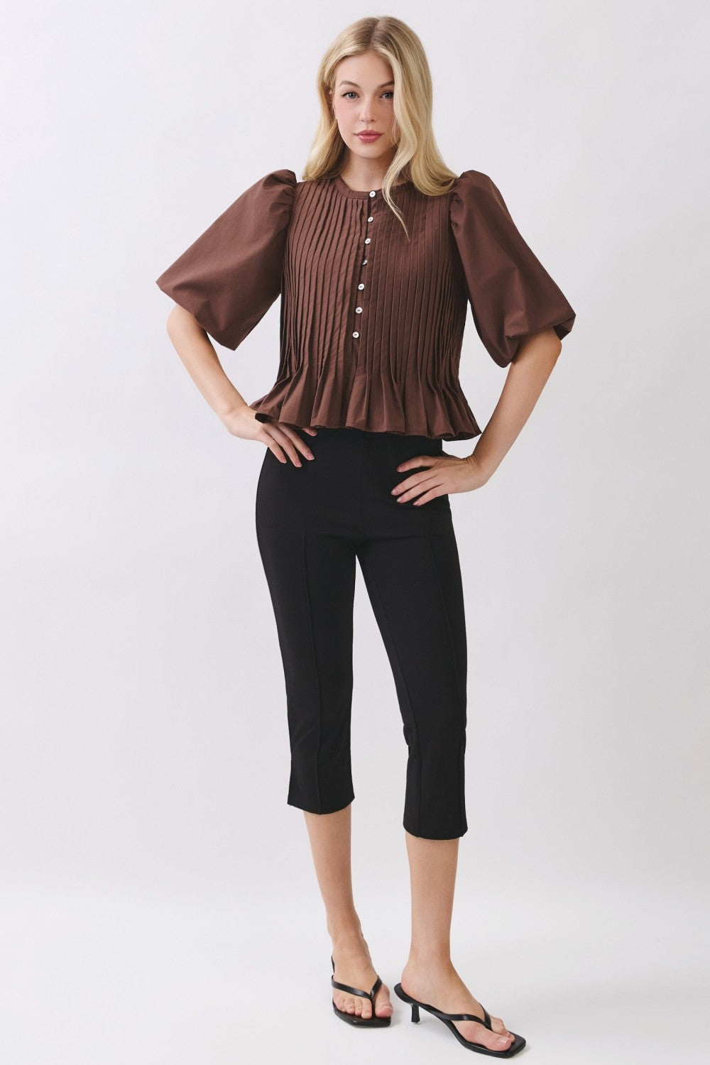 The Pippin Pintuck Shirt
