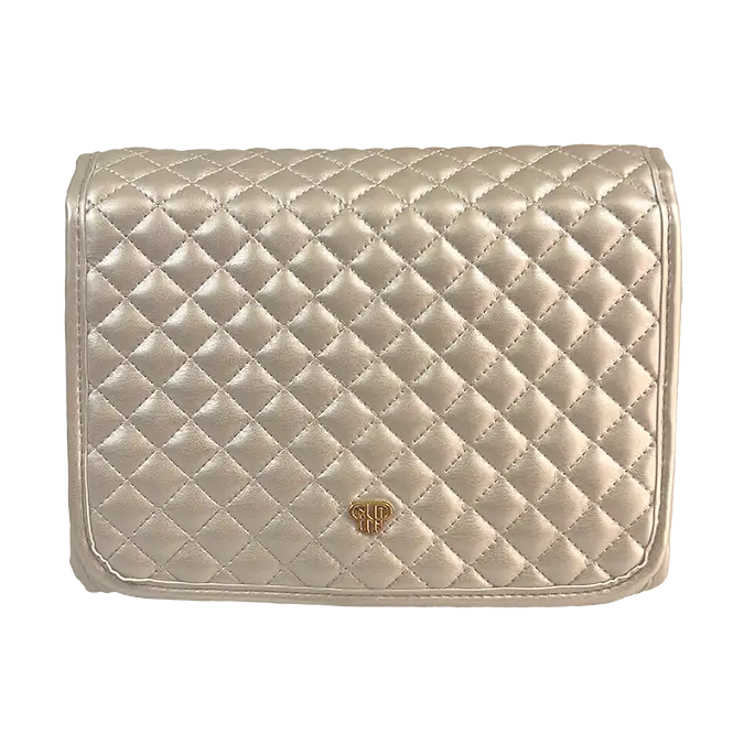 PN/ The Getaway Toiletry Case/ Pearl Quilted