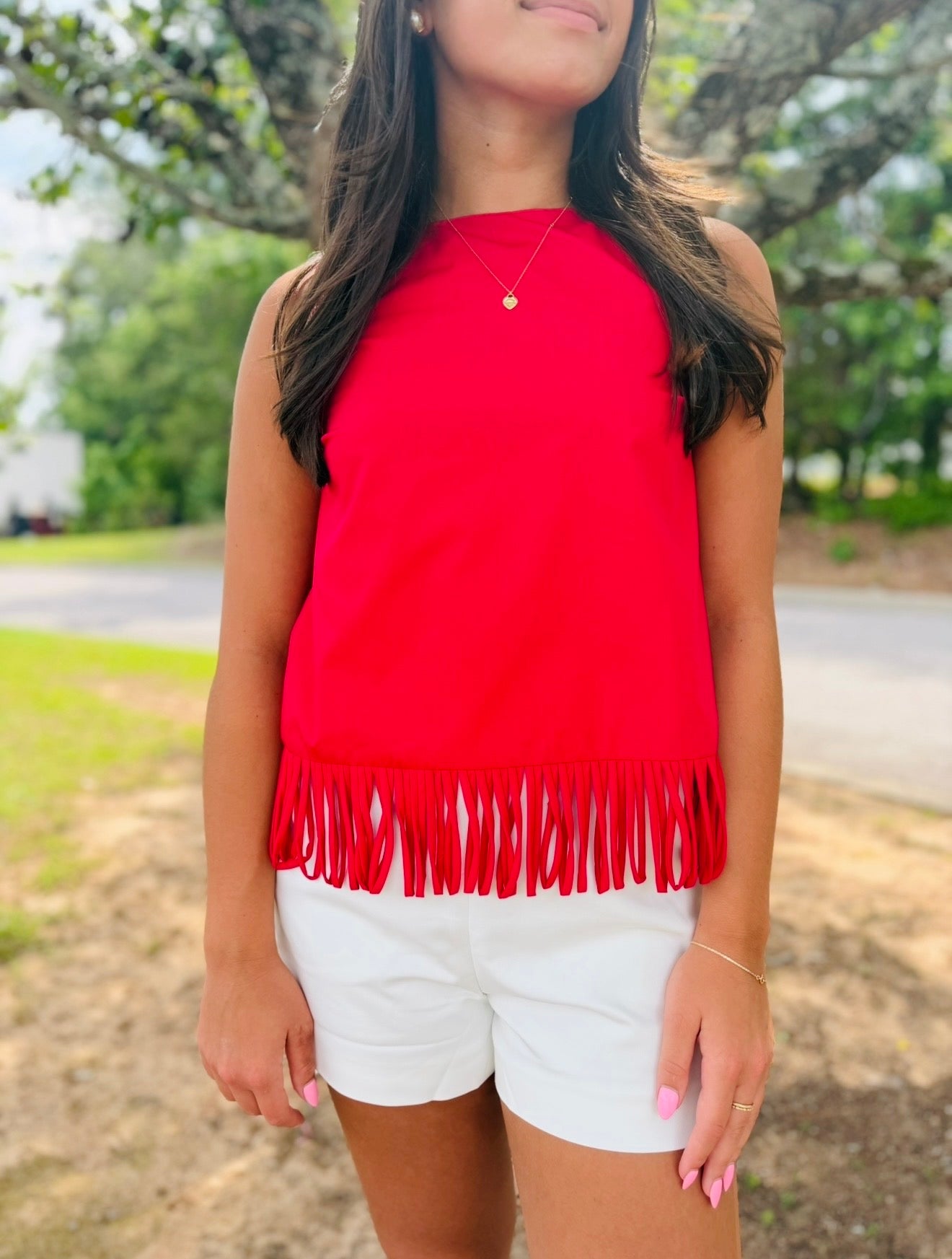 The Frilly Fringe Top