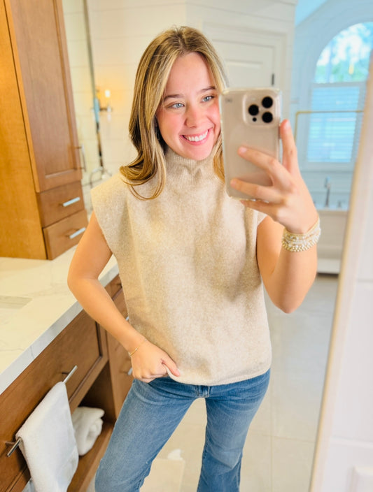 The Stanton Sleeveless Sweater