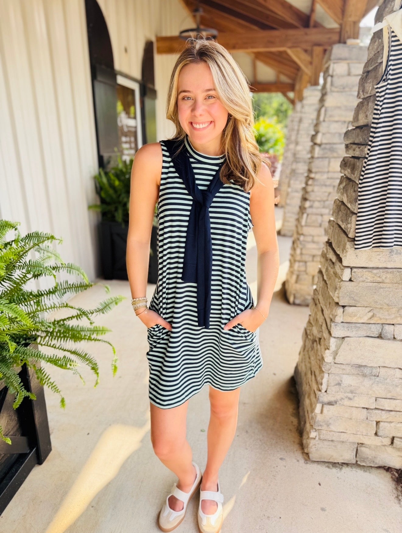 The Stetson Striped Dress
