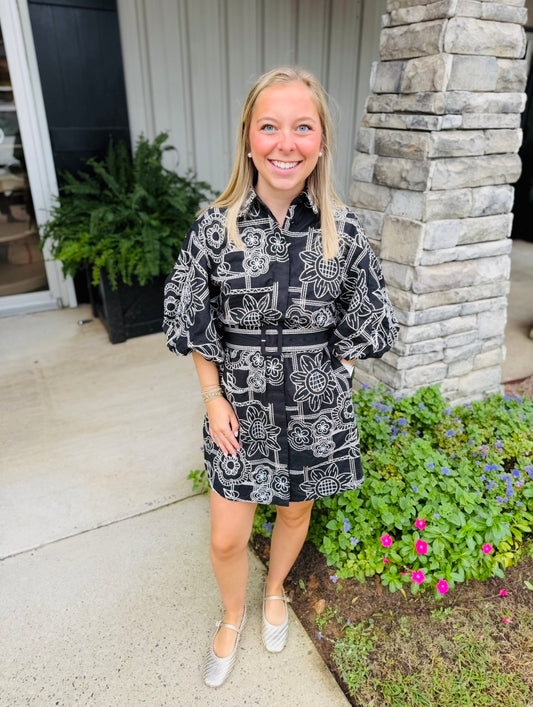 The Ernest Embroidered Dress