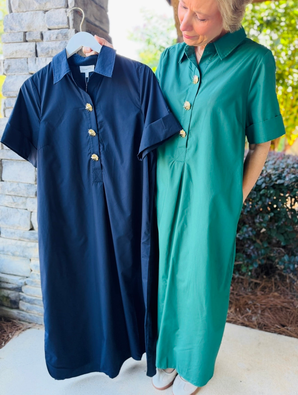 The Cele Collared Midi