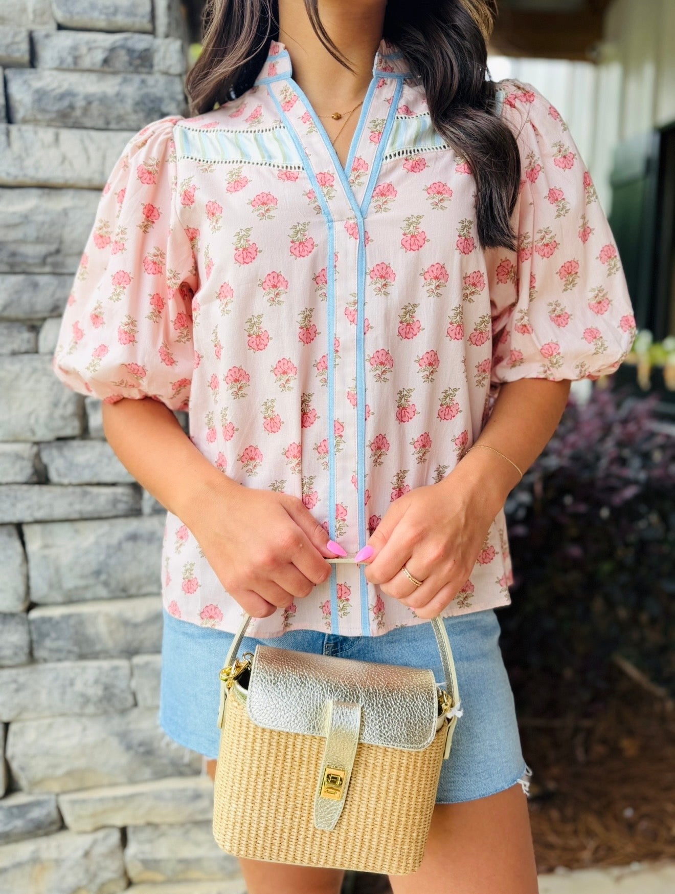 The Fanna Floral Top