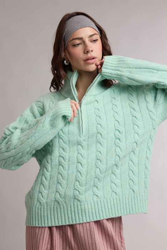 The Calla Cable Sweater