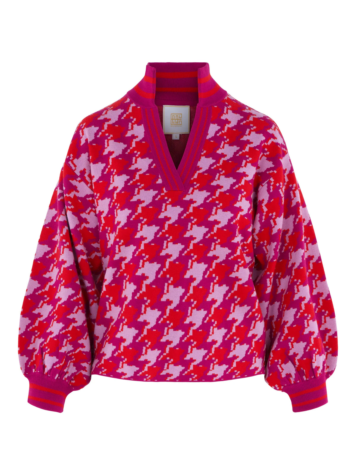 Emily McCarthy/ The Lolli Sweater/ Houndstooth