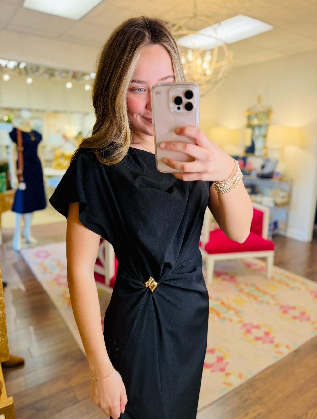 The Dollie Drape Dress