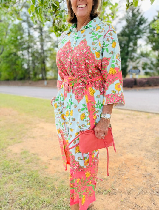 Uncle Frank/ The Benton Bordered Dress