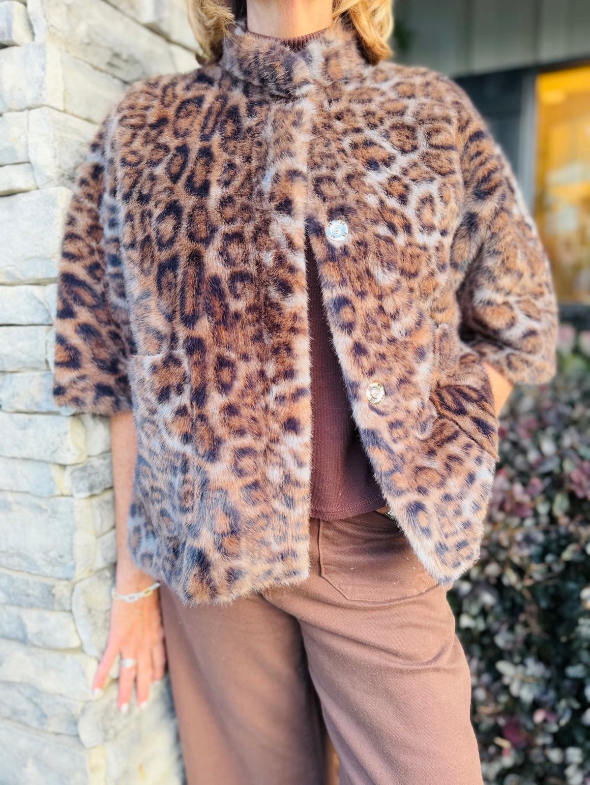 Ivy Jane/ The Faux Fur Capelet