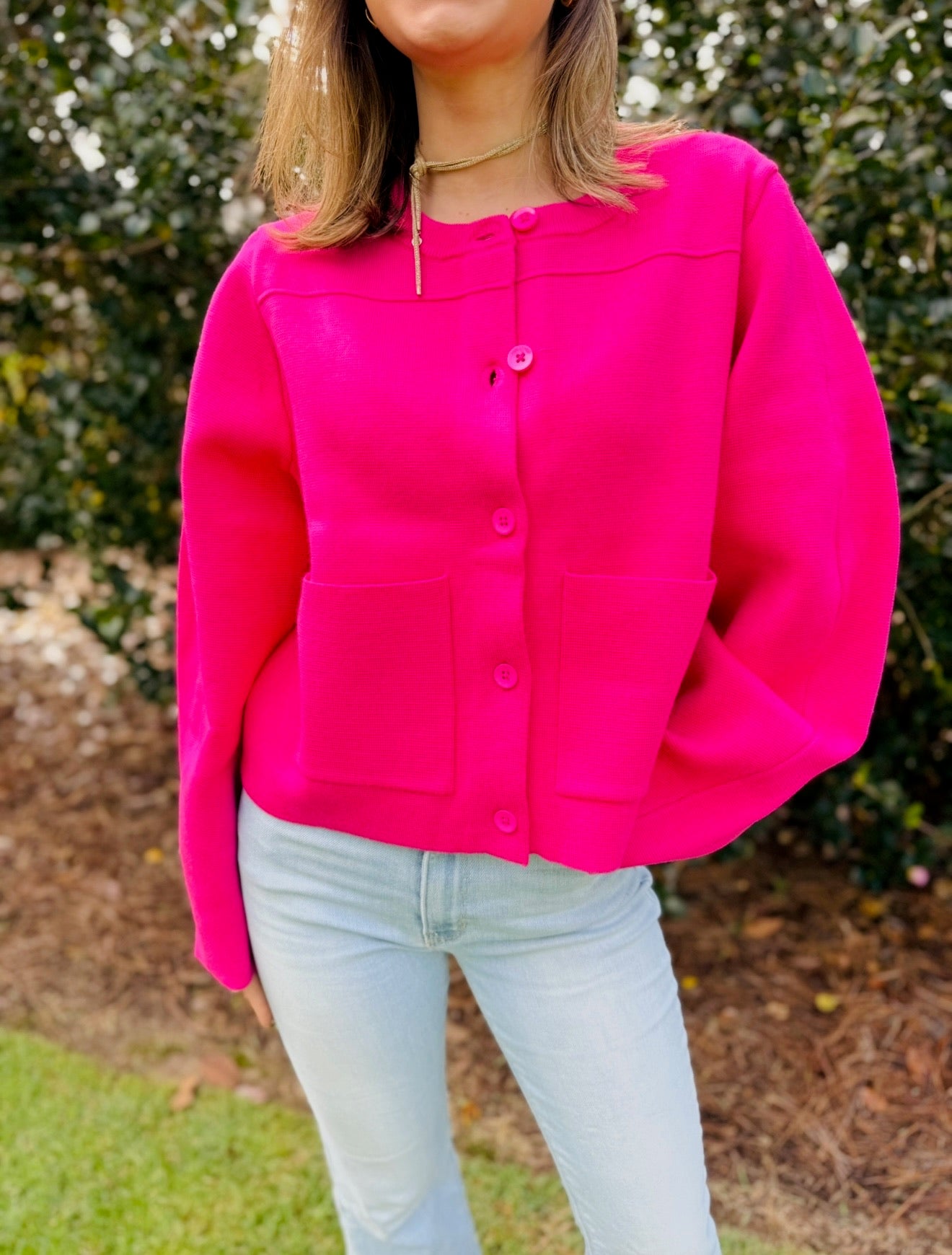 The Collie Cropped Cardigan