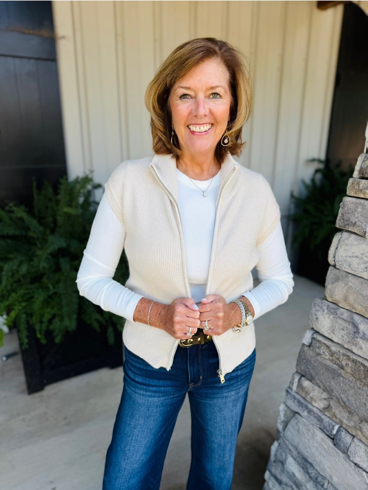 The Zane Zip Sweater