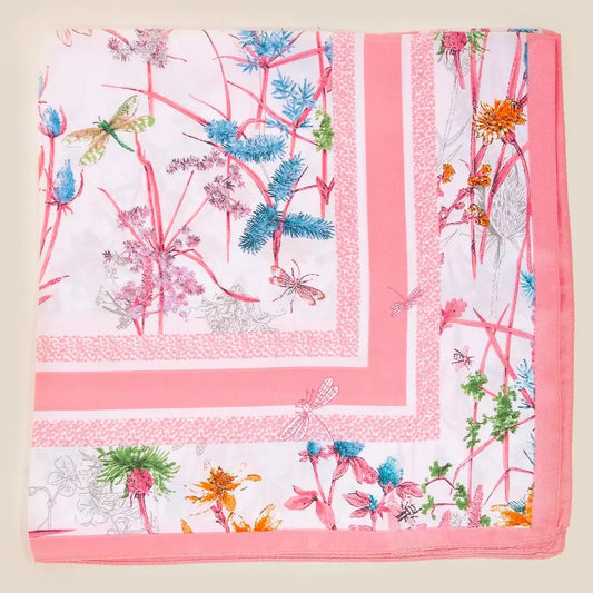 The Ila Intricate Floral Scarf