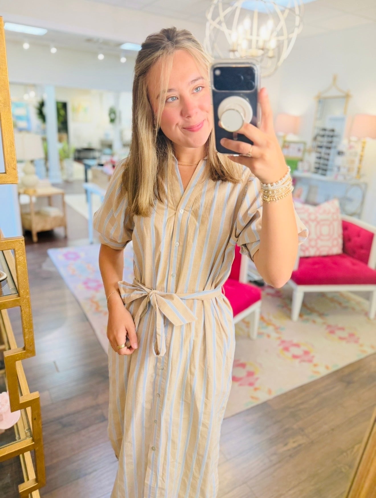 The Seyla Striped Dress