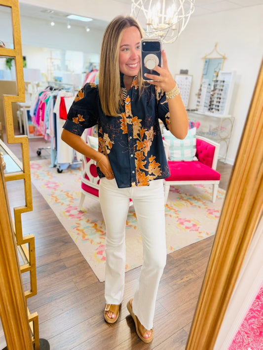 The Frela Floral Top