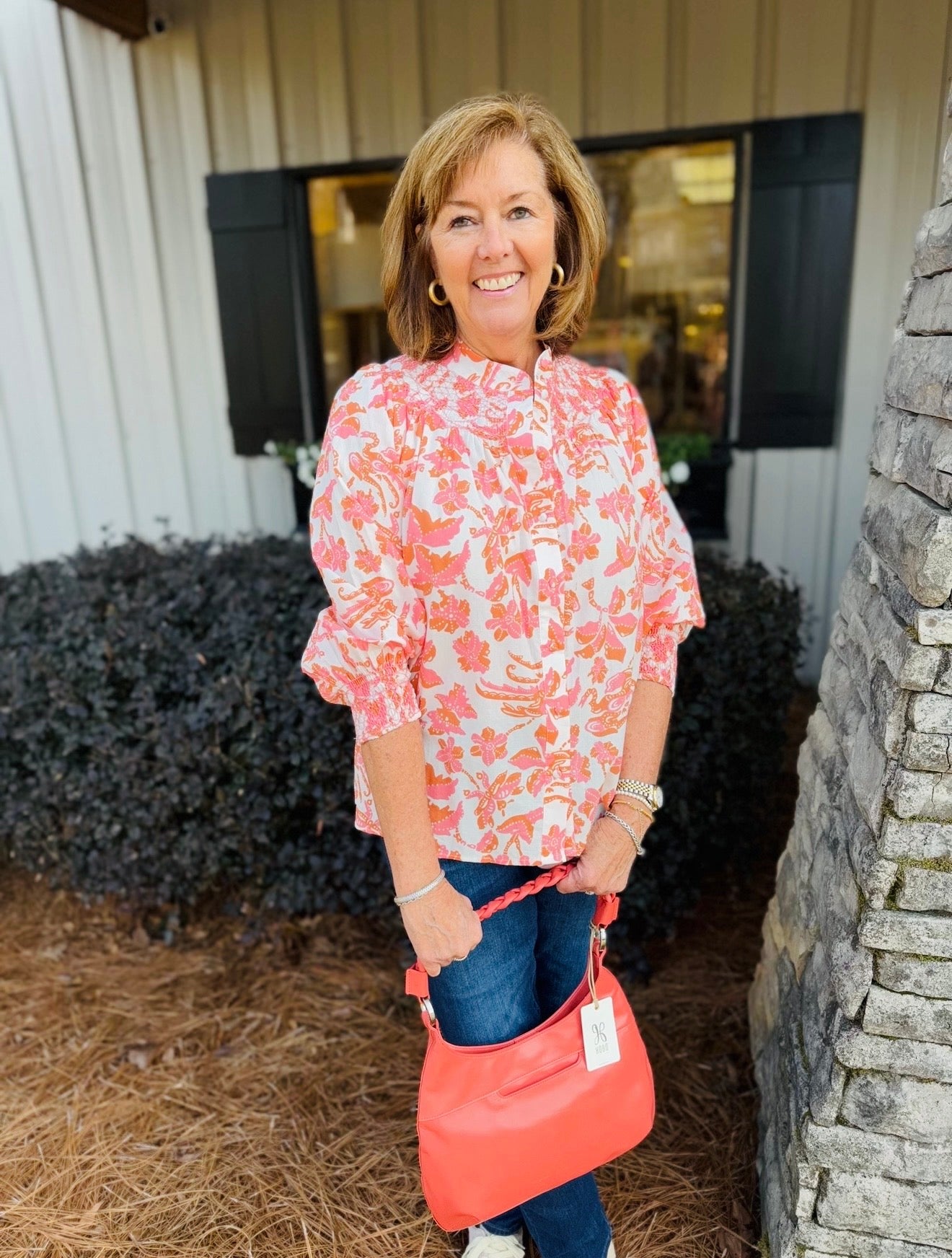 CK Bradley/ Freya Top/ Lingren Desert Rose / FINAL SALE