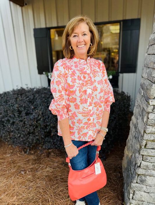 CK Bradley/ Freya Top/ Lingren Desert Rose