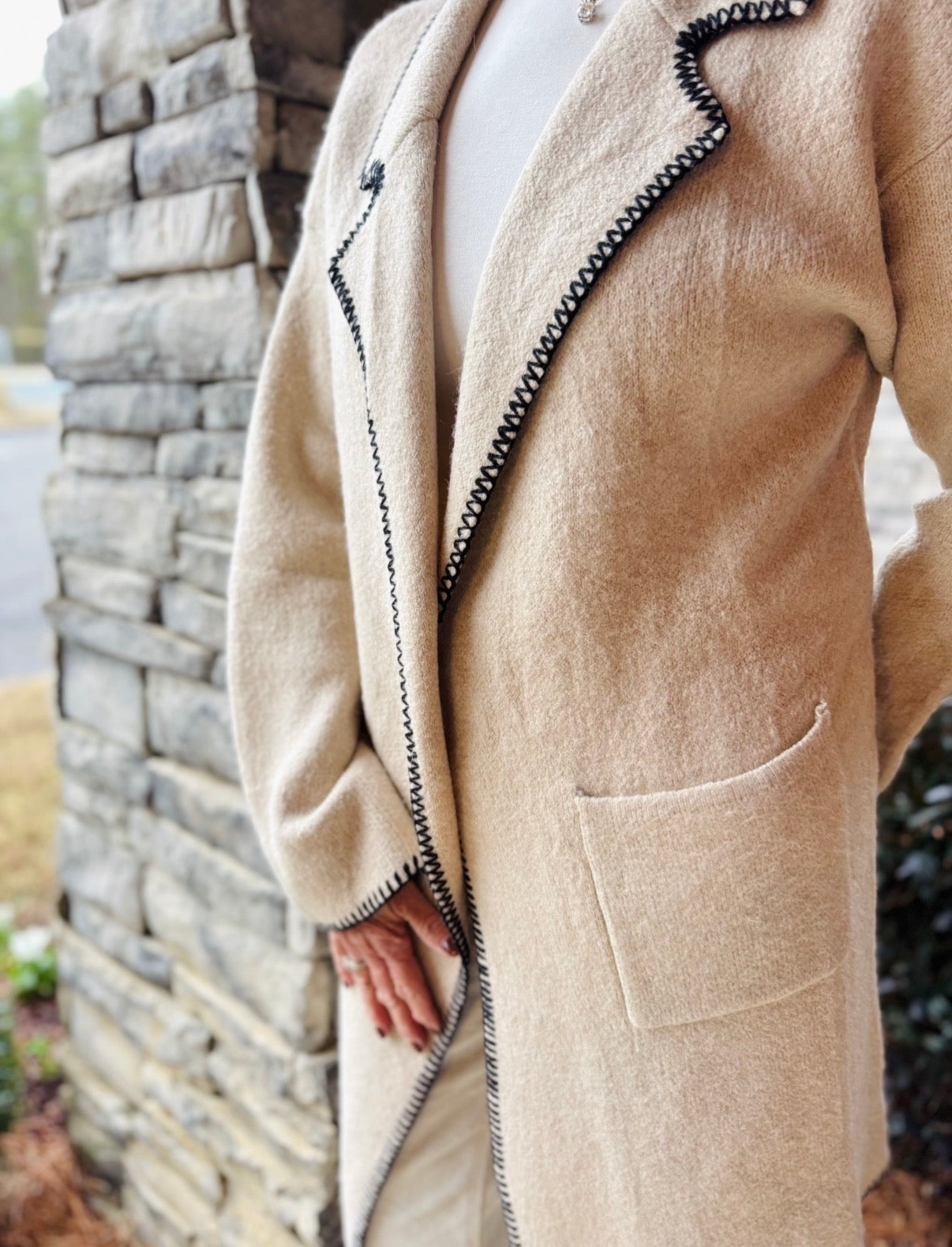 The Winnie Whipstitch Cardigan