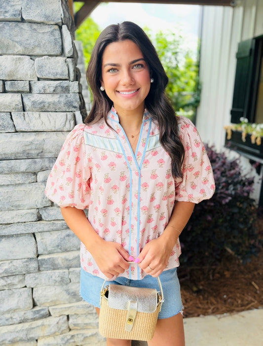 The Fanna Floral Top