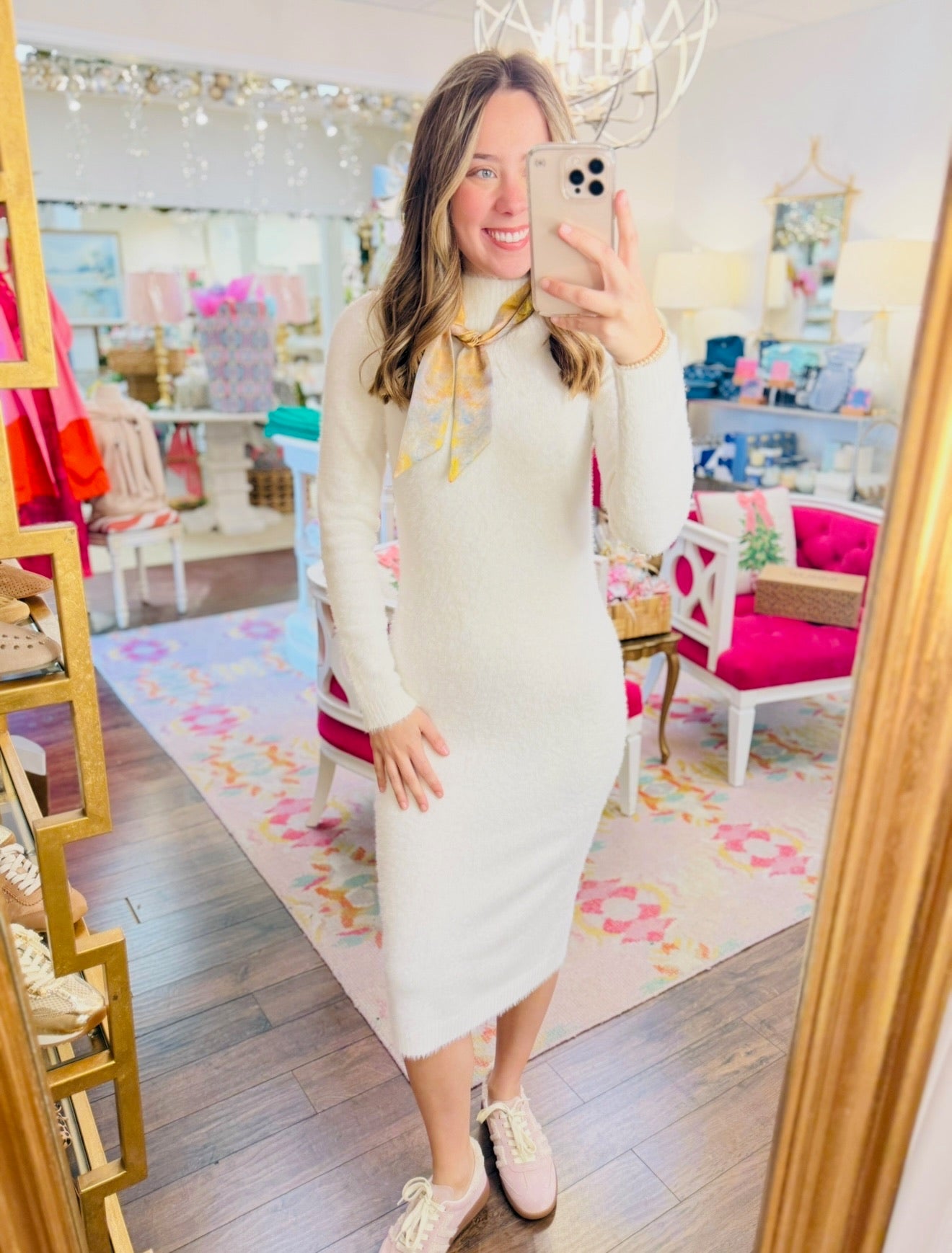 The Felicity Fuzzy Dress