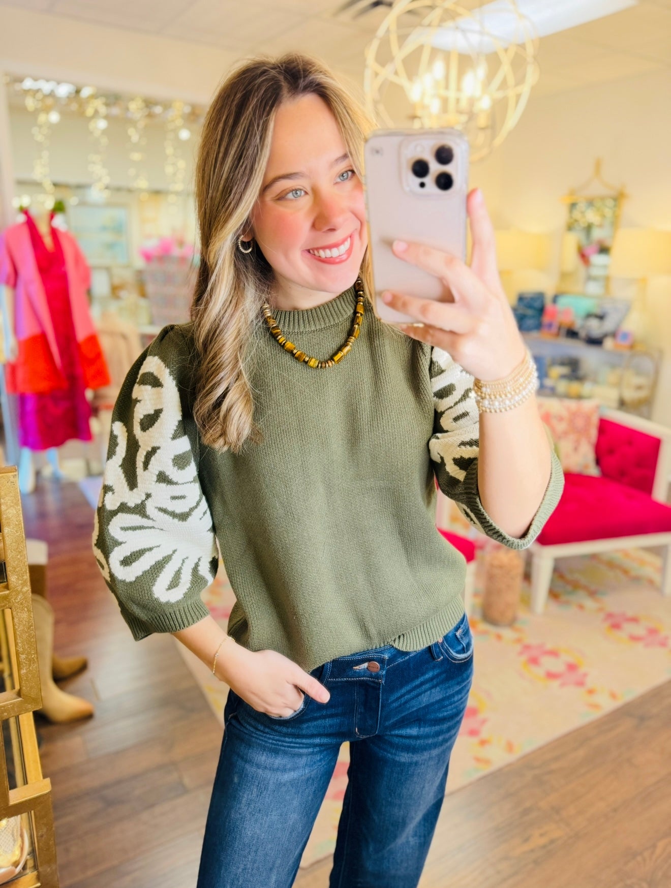 The Elle Embroidered Sweater