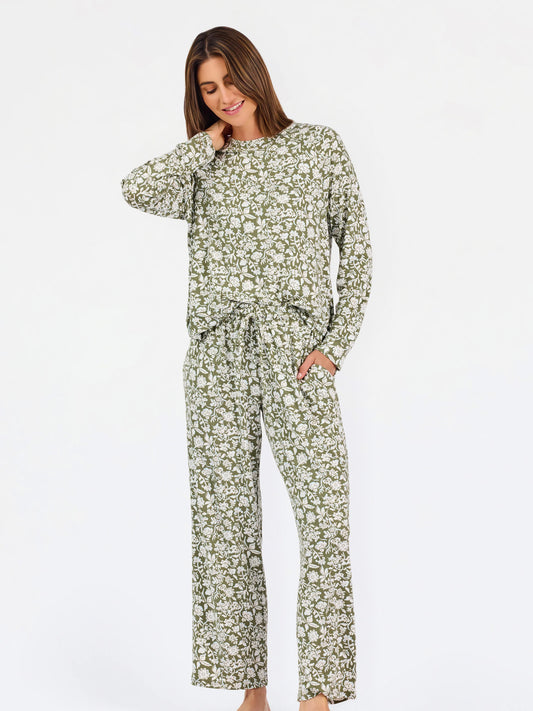 MS/ The Annie PJ Set/ Painted Trillium