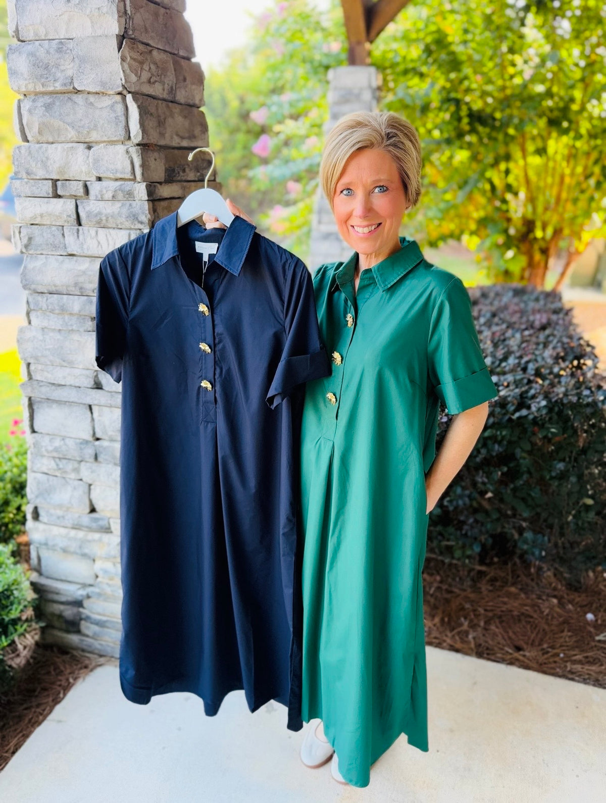 The Cele Collared Midi
