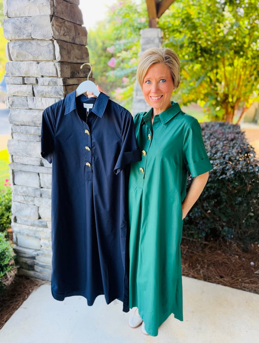 The Cele Collared Midi