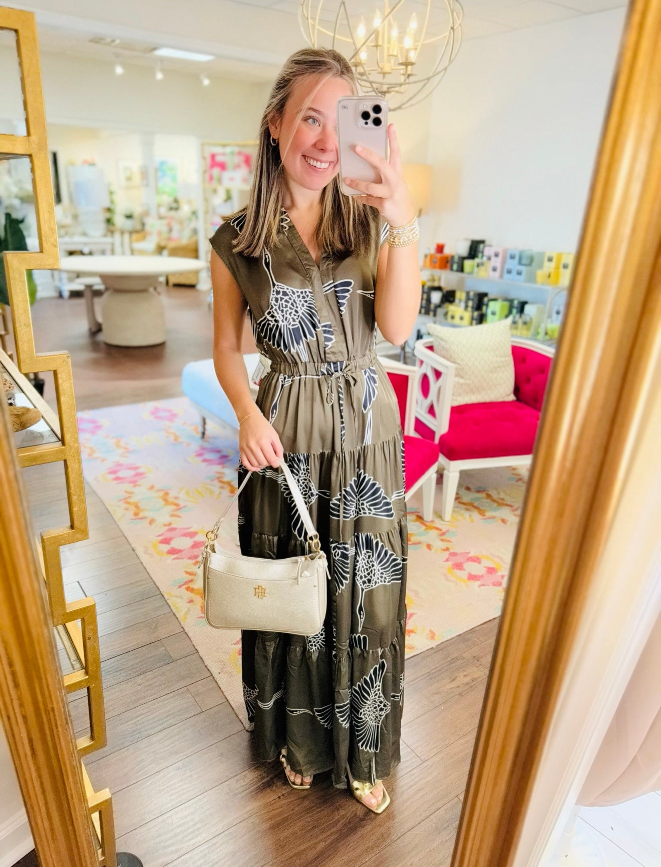 The Persephone Printed Dress