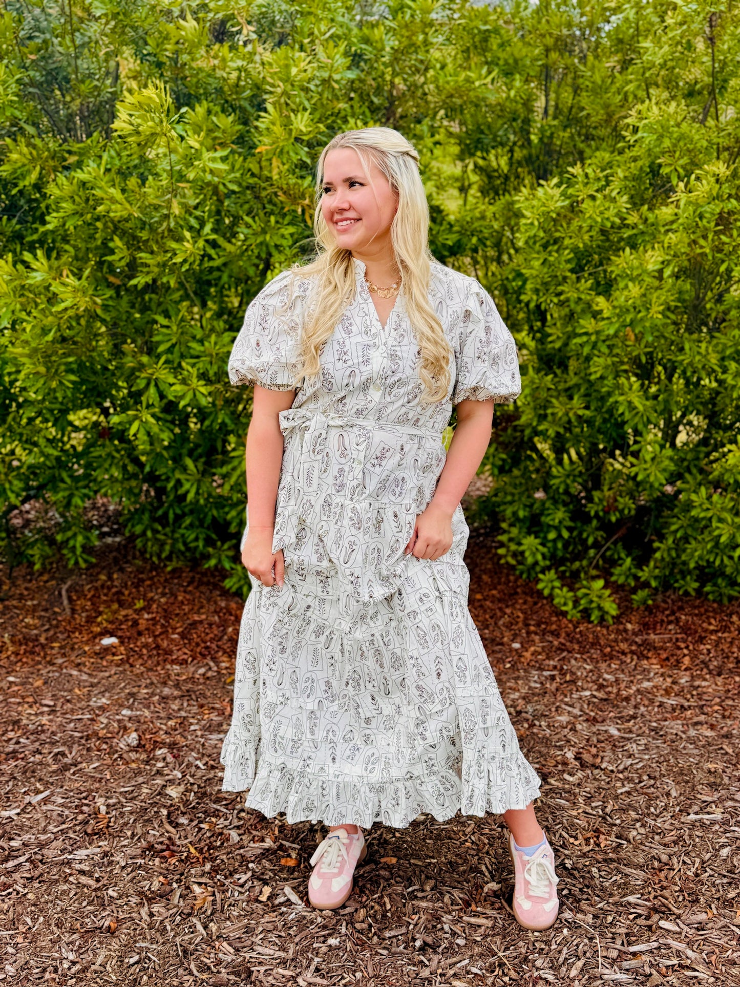 The Paula Postcard Dress