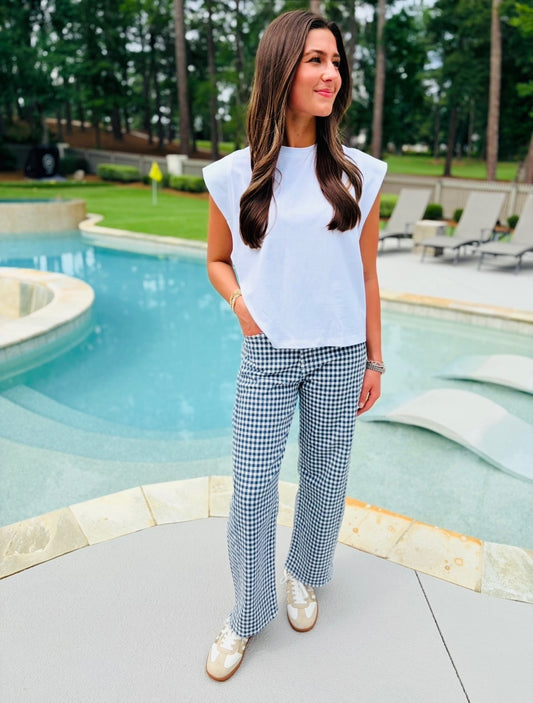 The Caely Cap Sleeve Top