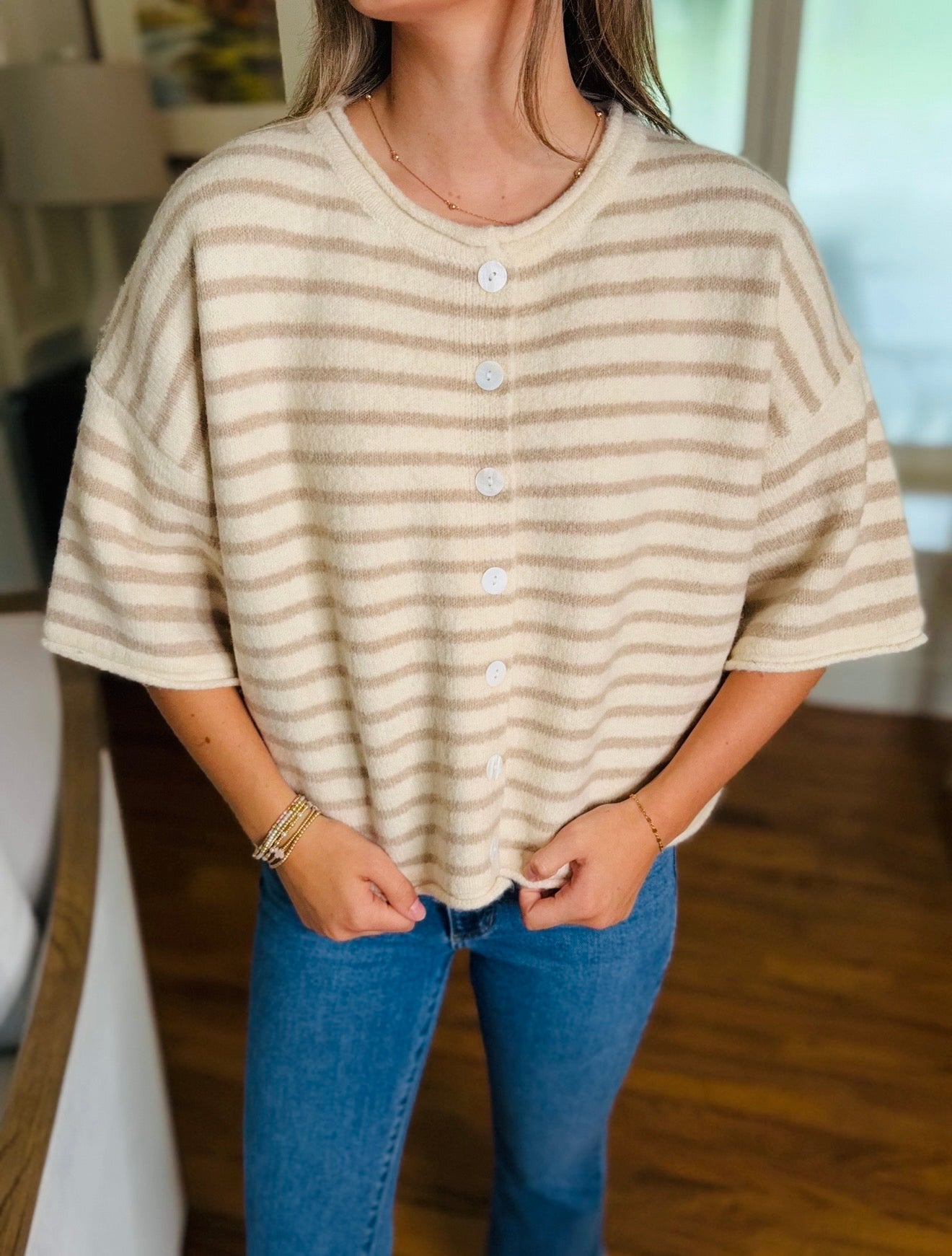 The Stannie Striped Sweater