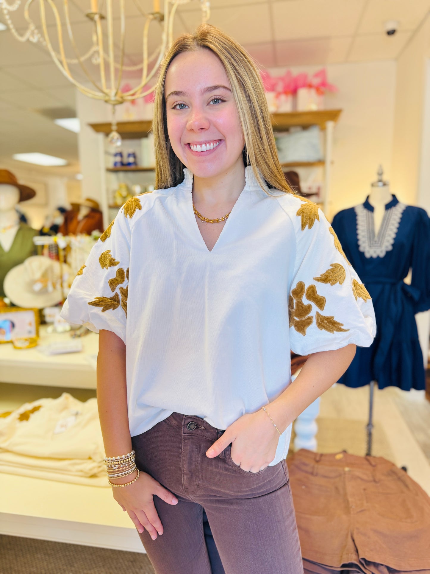 The Collee Chenille Top