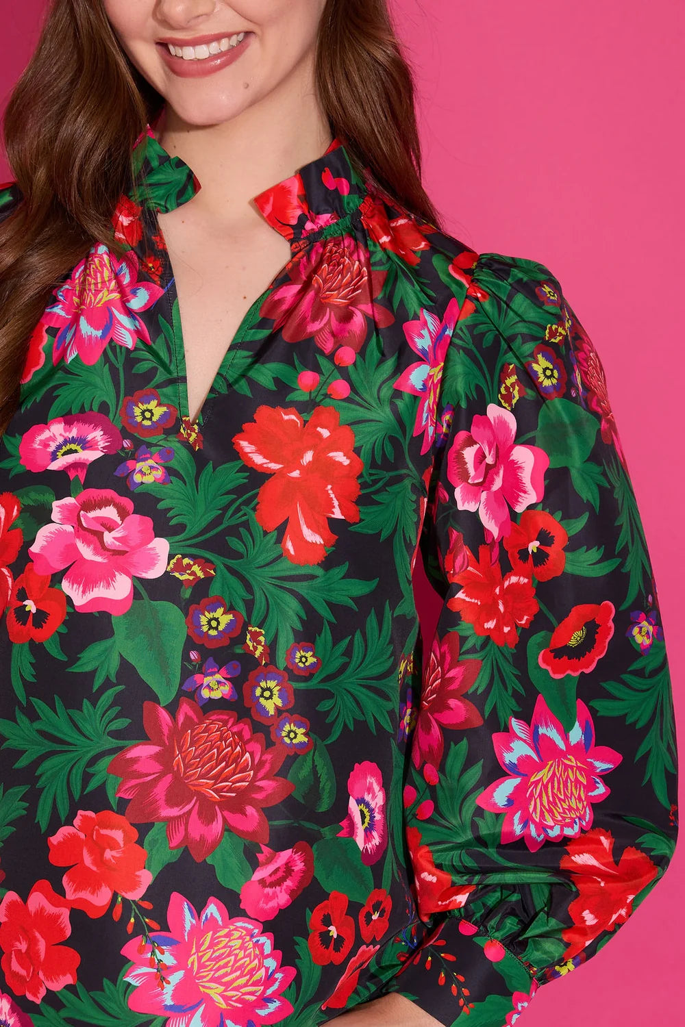 Alden Adair/ The Phoebe Top/ Flora