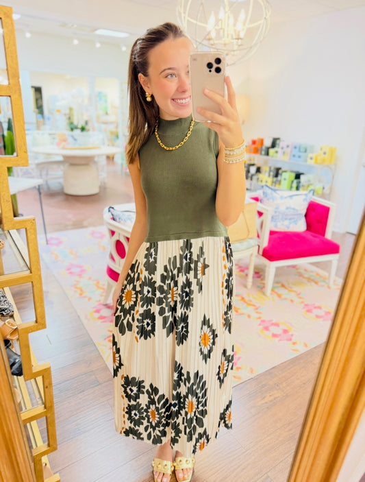 The Primrose Pleated Dress