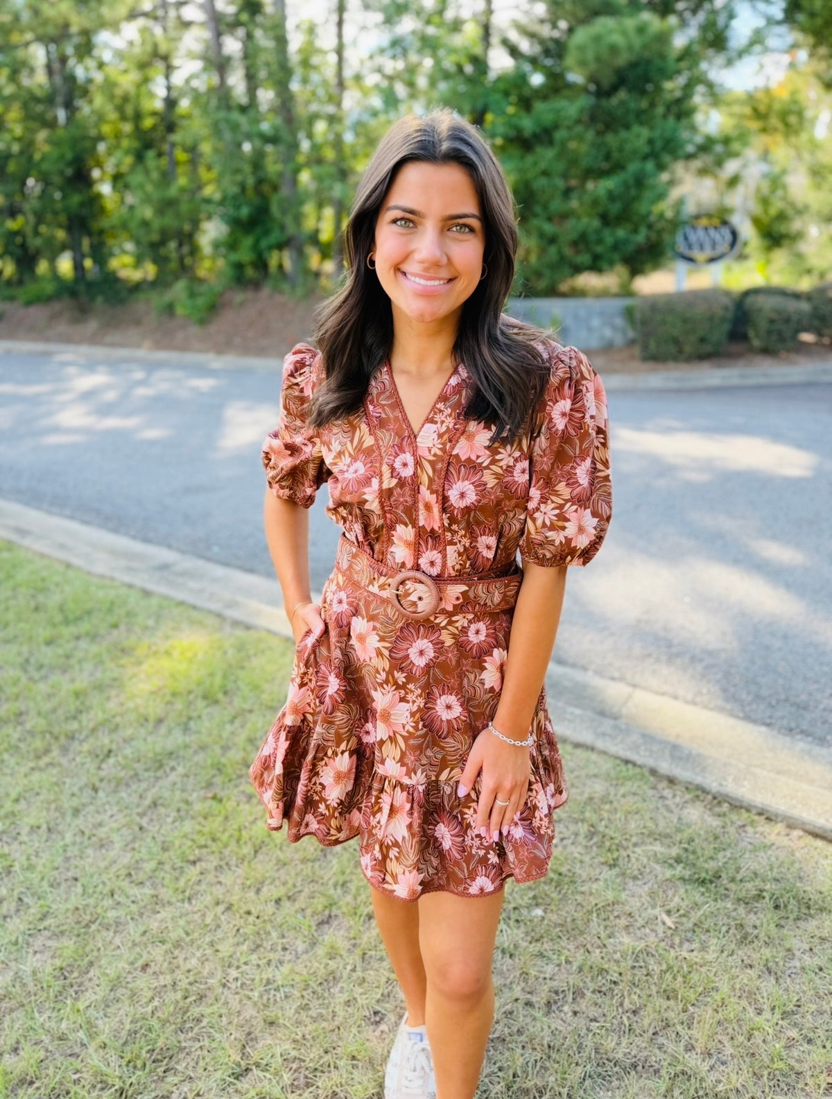 The Beamie Belted Dress