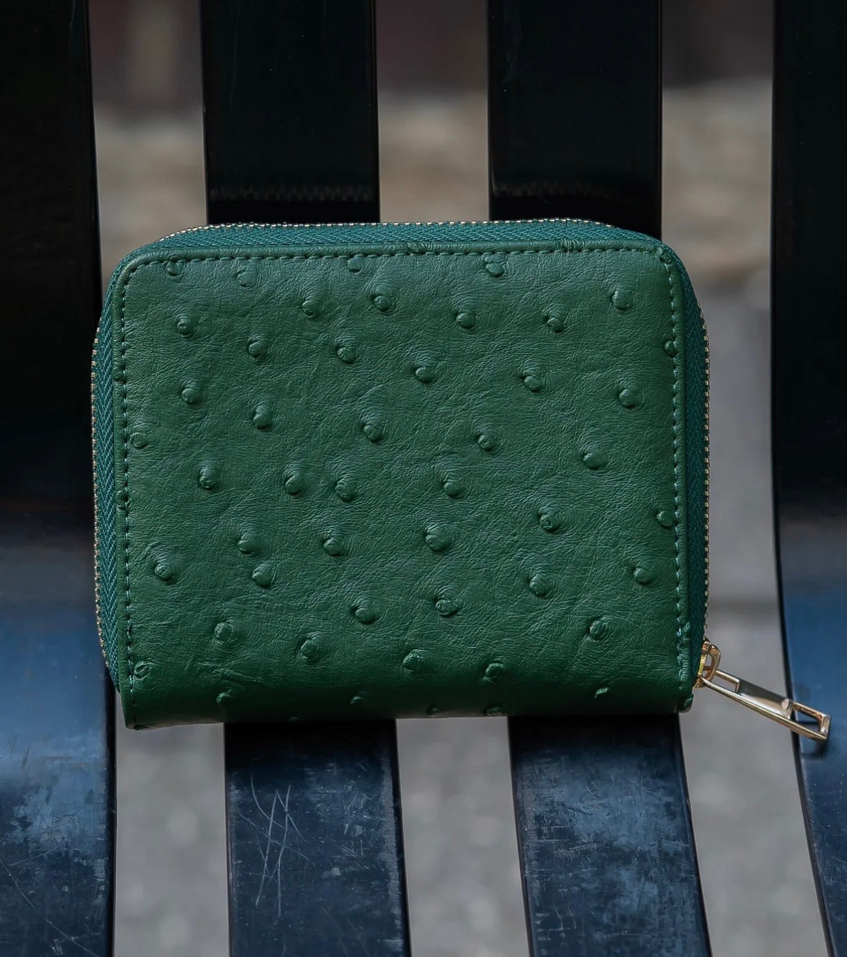 The Blakely Wallet/ Hunter Green EO