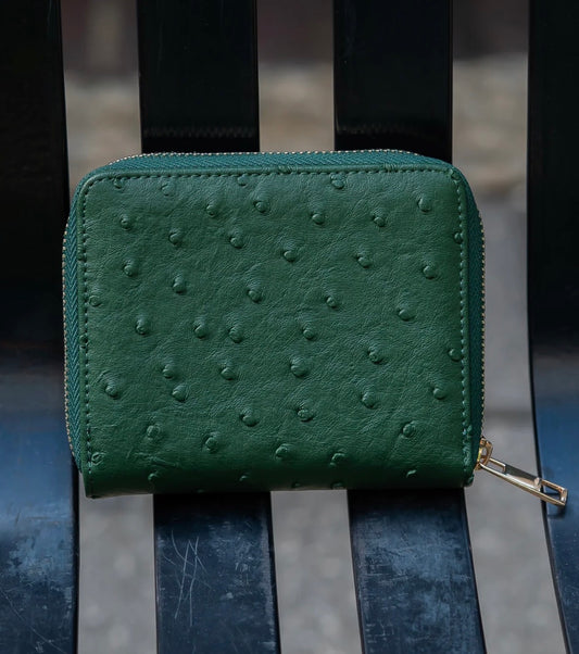 The Blakely Wallet/ Hunter Green EO