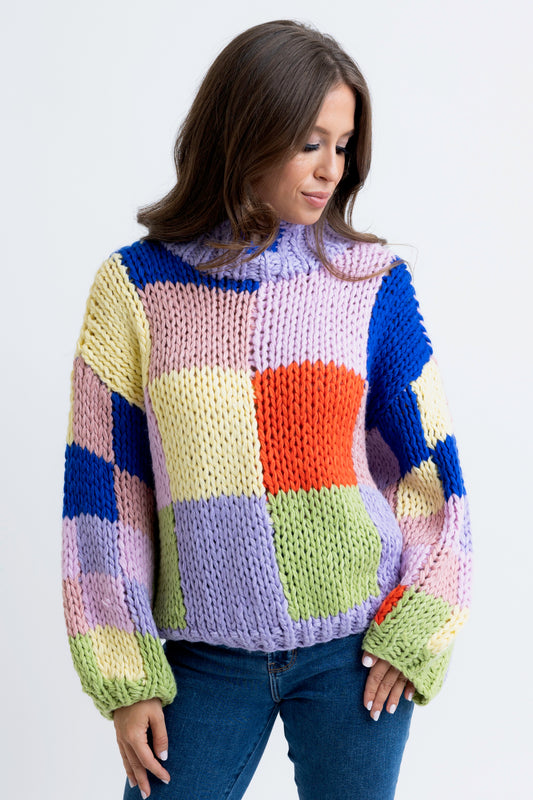 The Crista Crochet Sweater/FINAL SALE