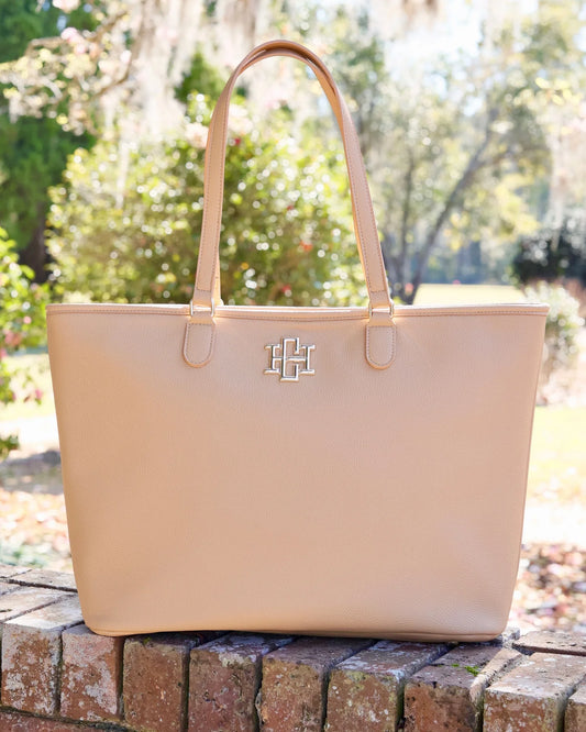 The James Tote/ Tan