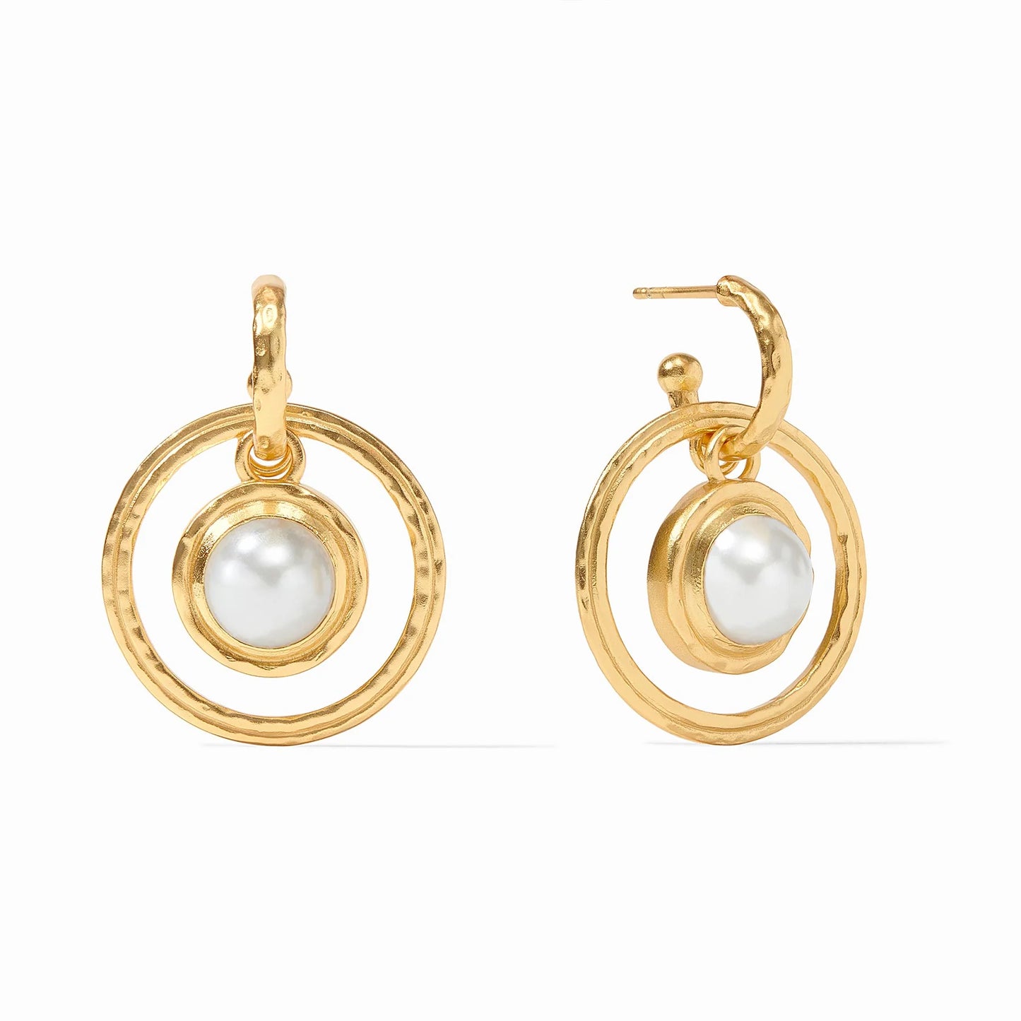 Julie Vos/ Astor 6-in-1 Charm Earring/ Pearl