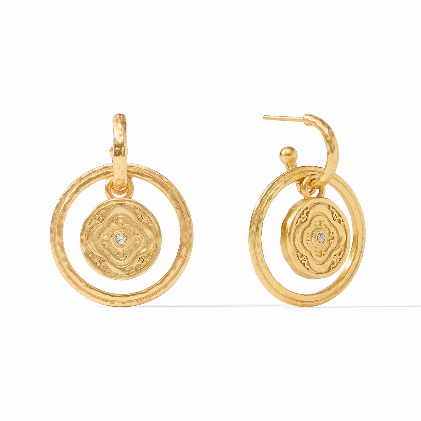 Julie Vos/ Astor 6-in-1 Charm Earring/ Pearl