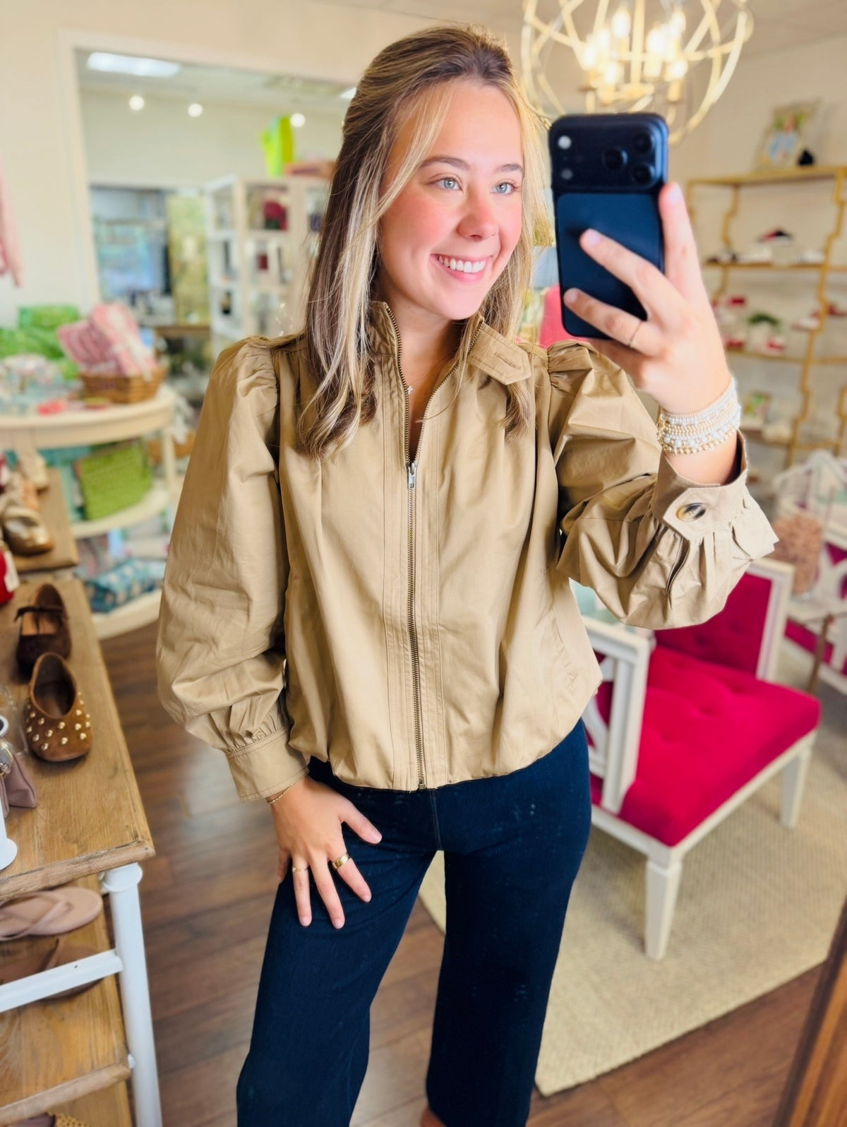 The Barn Bubble Jacket
