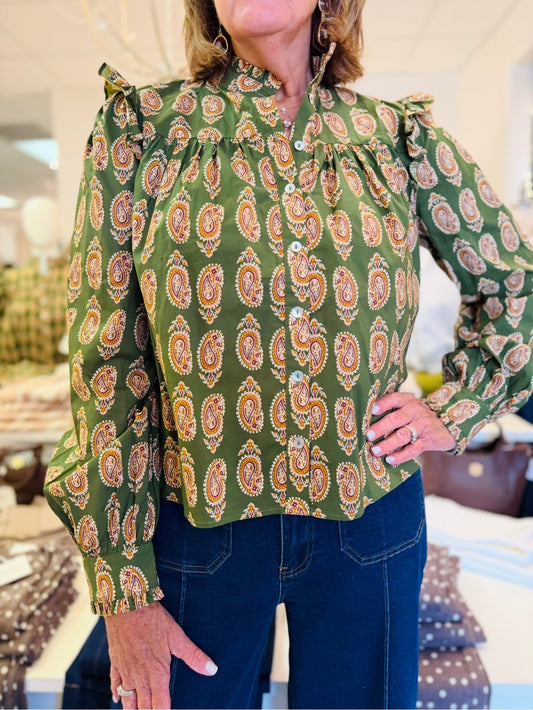 The Pretty Paisley Top